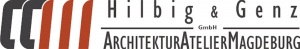 Logo Hilbig & Genz ArchitekturAtelierMagdeburg